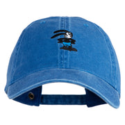 Classic 1927 Oswald Rabbit Embroidered Washed Pigment Dyed Cap - Royal OSFM