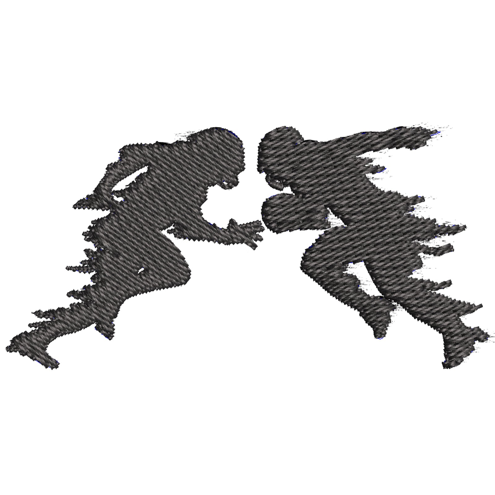Football Defense Athletics Digitized Embroidery Design e4Hats