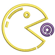 Retro Games digitized embroidery design