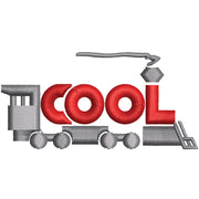 Cool Train digitized embroidery design