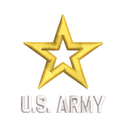 Licensed Star US Army Symbol