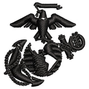 US Marine Corps Seal Design digitized embroidery design