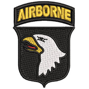 Licensed 101st Airborne Division Logo digitized embroidery design