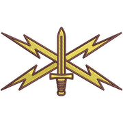 U.S. Army Cyber Corps digitized embroidery design