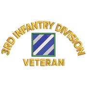 U.S. Army 3rd Infantry Division digitized embroidery design