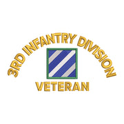 U.S. Army 3rd Infantry Division Logo digitized embroidery design