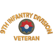 U.S. Army 9th Infantry Division digitized embroidery design