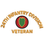 U.S. Army 24th Infantry Division Symbol digitized embroidery design