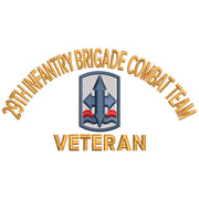 U.S. Army 29th Infantry Brigade Combat Team digitized embroidery design