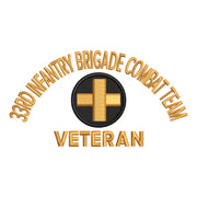 U.S. Army 33rd Infantry Brigade Combat Team Symbol digitized embroidery design