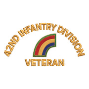 U.S. Army 42nd Infantry Division Symbol digitized embroidery design
