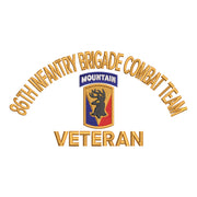 U.S. Army 86th Infantry Brigade Combat Team Symbol digitized embroidery design