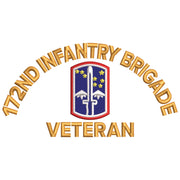 U.S. Army 172nd Infantry Brigade digitized embroidery design