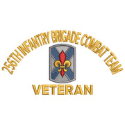 U.S. Army 256th Infantry Brigade Combat Team digitized embroidery design