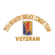 U.S. Army 79th Infantry Brigade Combat Team Symbol digitized embroidery design
