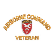 U.S. Army Airborne Command Logo digitized embroidery design