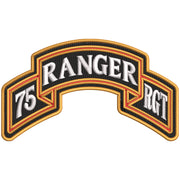 U.S. Army 75th Ranger Regiment Logo digitized embroidery design