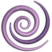 Wind Swirl digitized embroidery design