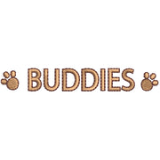 Adventure Buddies digitized embroidery design