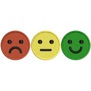 Emotion Levels On Scale digitized embroidery design