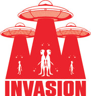 Invasion dtg printing design
