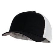 Flexfit 2 Tone Mesh Cap - Black-White OSFM
