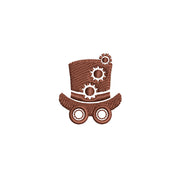 Steampunk Top Hat - Steampunk Top Hat OSFM