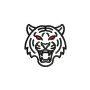 Glowing Eyes Tiger Logo - Glowing Eyes Tiger Logo OSFM