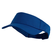 Cool Comfort Polyester Micro Mesh Sun Visor - Royal-Blue OSFM
