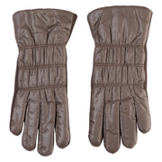Women's Puffy Texting Gloves - Brown OSFM