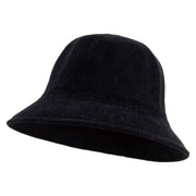 Women's Chenille Bucket Hat - Black OSFM