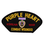 Purple Heart Korean War Combat Wounded Patch - Purple Korea OSFM