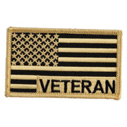 USA Gold Flag Veteran Tactical Hook Patch - Flag Hook OSFM