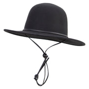 Round Crown Wool Felt Hat