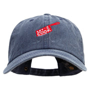 Lets Cook Embroidered Cotton Twill Premium Pigment Dyed Cap - Navy OSFM