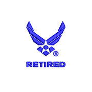 US Air Force Wing with Retired - US Air Force Wing with Retired OSFM