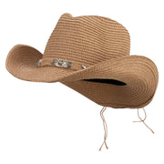 Women's Scoprion and Gem Cowboy Hat - Bronze OSFM