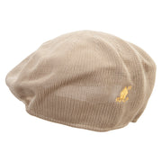 Ancient Egypt Sign Embroidered Big Mesh Ivy Cap - Khaki XL-2XL