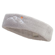 Yosemite Logo Embroidered Head Bands (terry) - Grey OSFM
