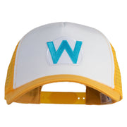 Wario Patch Patched Cotton Trucker Cap - Gold OSFM