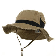Washed Frayed Bucket Hats