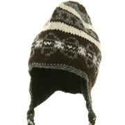 Ring Jacquard Knitting Beanie