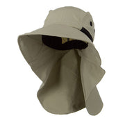 Moisture Management Large Bill Flap Cap