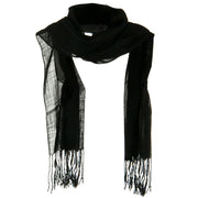 Solid Viscose Long Scarf