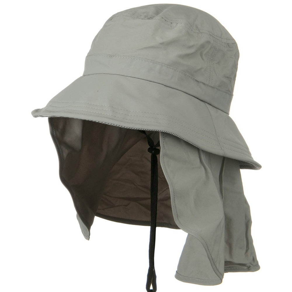 Big Size Mesh Bucket Hat Talson UV - Khaki (for Big Head)