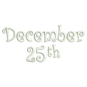 December 25th Christmas