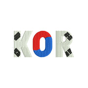 Words of South Korea KOR Flag