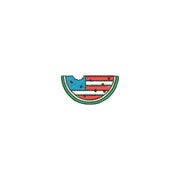 Watermelon USA Flag
