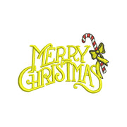 Merry Christmas with Candy Cane