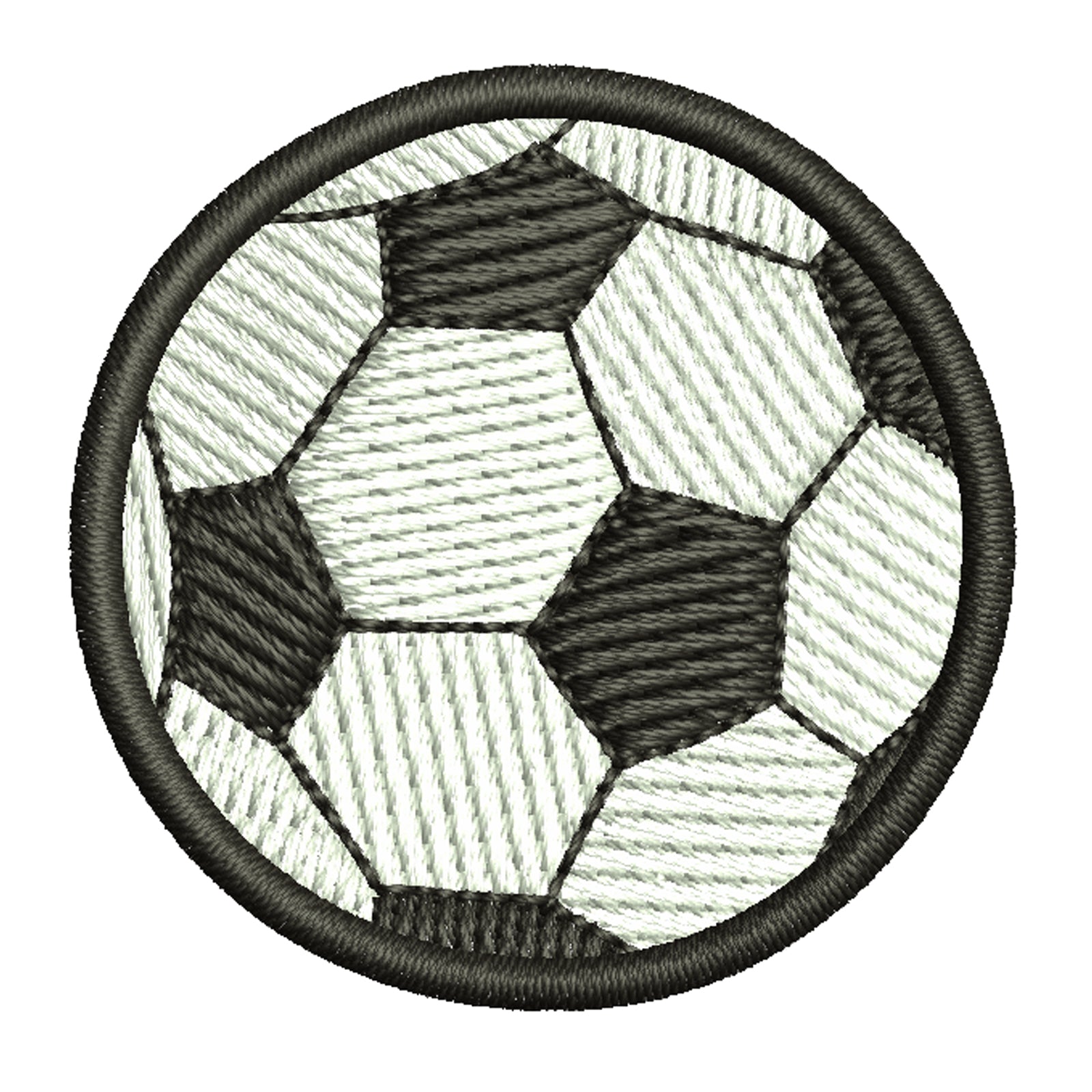 Soccer Ball Logo Leisure Digitized Embroidery Design E4Hats soccer-ball-logo-leisure-digitized-embroidery-design-e4hats